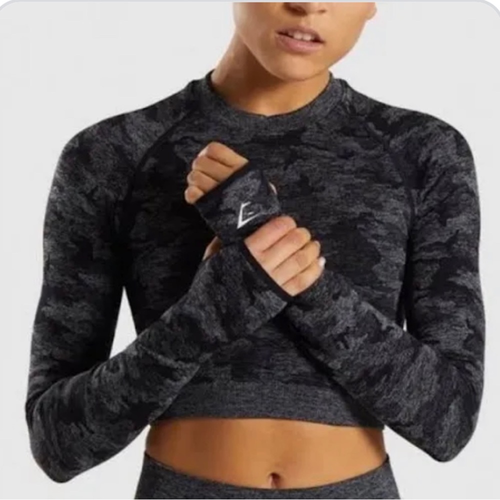 Gymshark long sleeve crop